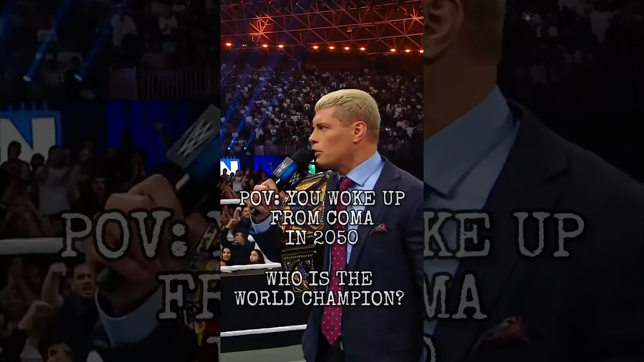 Who's your WWE Champion in 2050? 😂 