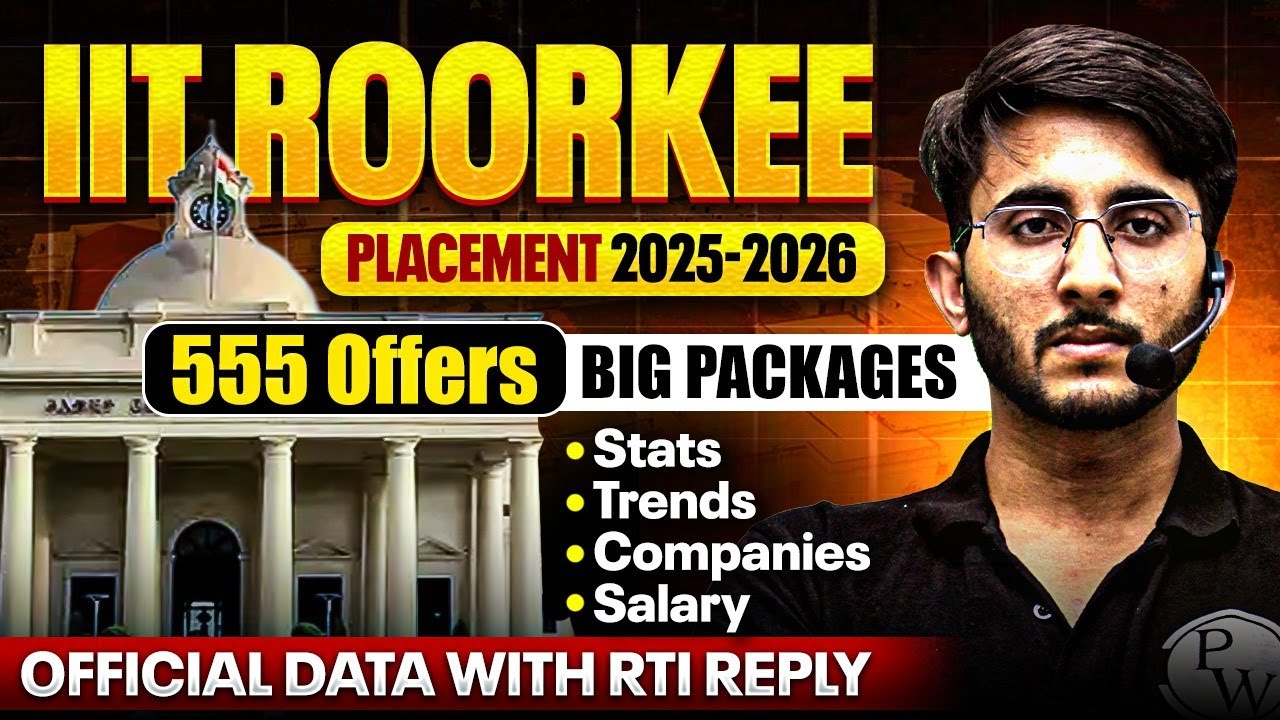 IIT Roorkee Placement 2025 - 2026 | Stats, Trends, Companies, Salary ...
