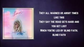 Taylor Swift - False God (Lyrics)