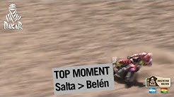 Stage / Etapa / Etape 8 - Paulo Gonçalves crashes and gets back up - (Salta / Belen)