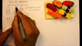 204A2 Part 2 Solve Quadratic Equation by Factoring