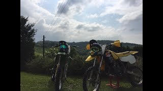 Motocross kx80 vs. rm80