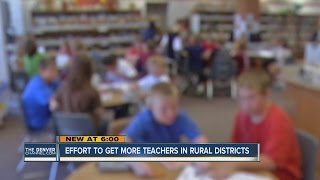 Effort underway to get more teacher in rural districts