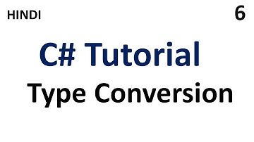 Type Conversion in C# | Part - 6 | C# tutorial in hindi