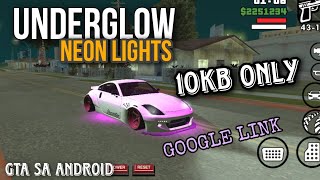 How to Install HD NEON LIGHTS Car Mod in Gta San Andreas Android | full method |