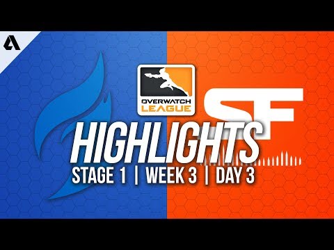Dallas Fuel vs San Francisco Shock | Overwatch League Highlights OWL Week 3 Day 3