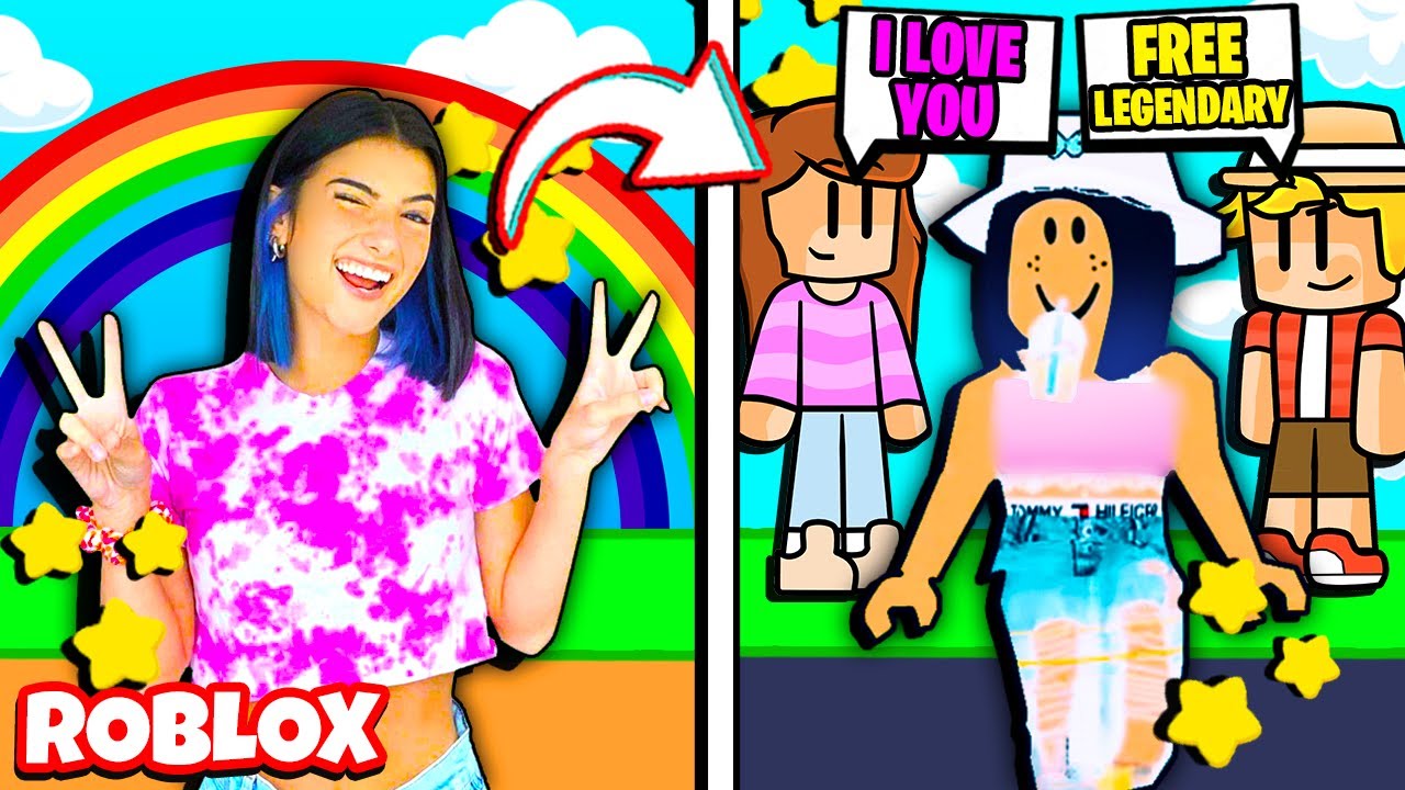 I Went Undercover As Charli Damelio In Adopt Me To See What People Would Say Roblox Adopt Me Tiktok Youtube - roblox charlie the unicorn