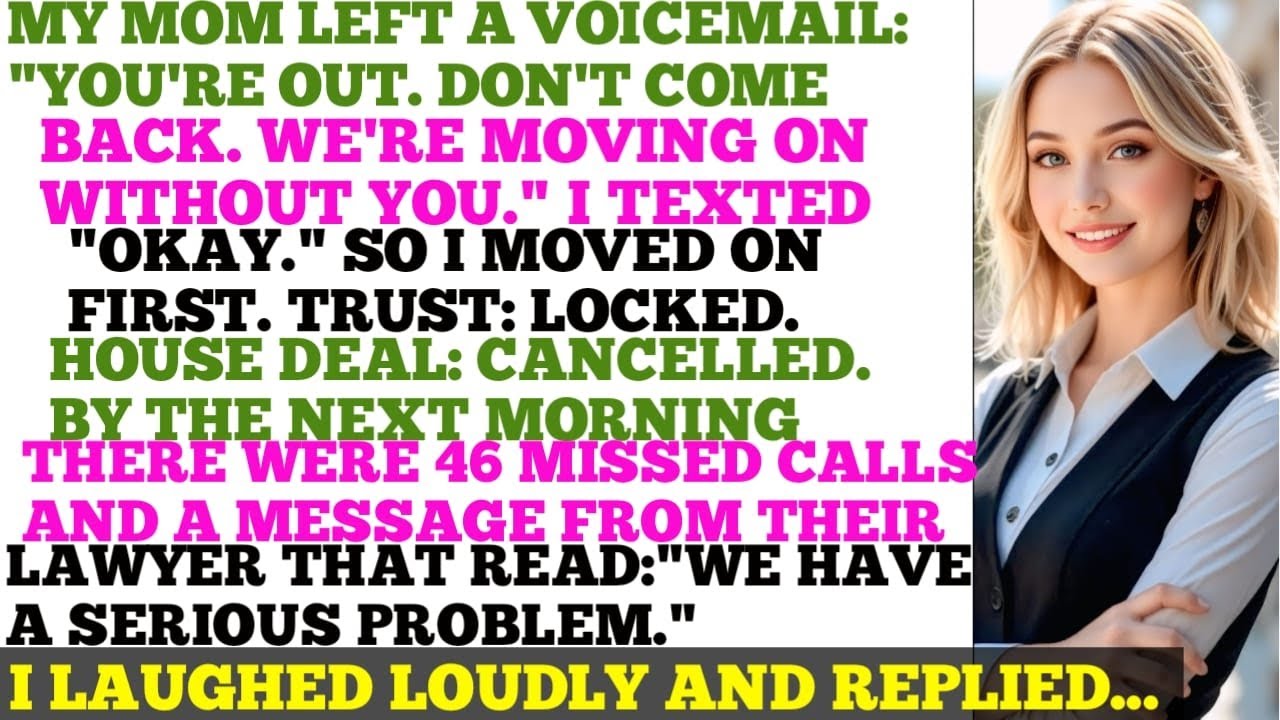 My Mom Left Me a Voicemail Saying “Don’t Come Back” — By Morning, I Had 46 Missed Calls