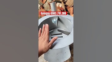 Bếp củi thông minh đun nấu vừa nhanh vừa tiện..!!!