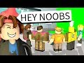 INTERRUPTING ROBLOX YOUTUBER'S VIDEOS