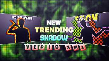 New Tiktok Trending Shadow Vedio Edit Xml || Phonk Music Vedio Edit Xml || Emon Editz 