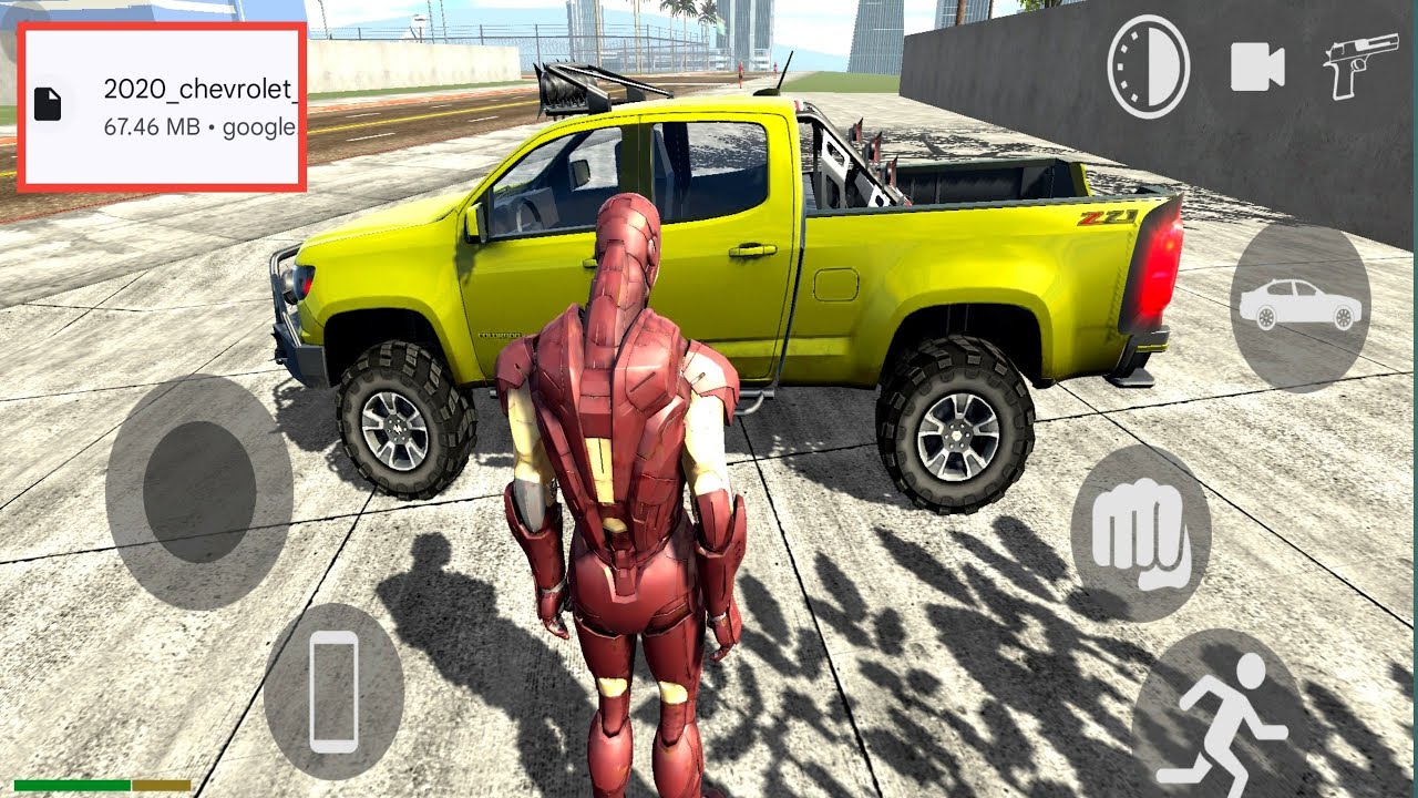 How to add and download Chevrolet Silverado New pick car in Indian bike driving 3d 