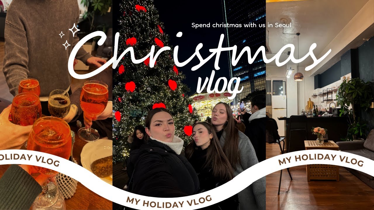 IL NOSTRO NATALE IN COREA 🎄 cuciniamo assieme, christmas village | KOREA VLOG