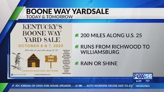 Boone Way Yard Sale begins in Williamsburg