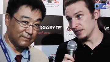GIGABYTE - GOOC 2010 - Interview with A-DATA