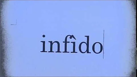Qual è il sinonimo di infido?