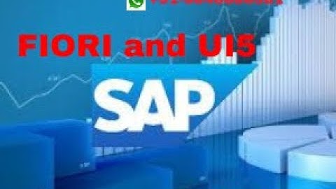SAP FIORI Online Training in Hyderabad, Bangalore | SAP UI5 Online Training videos in Mumbai, India