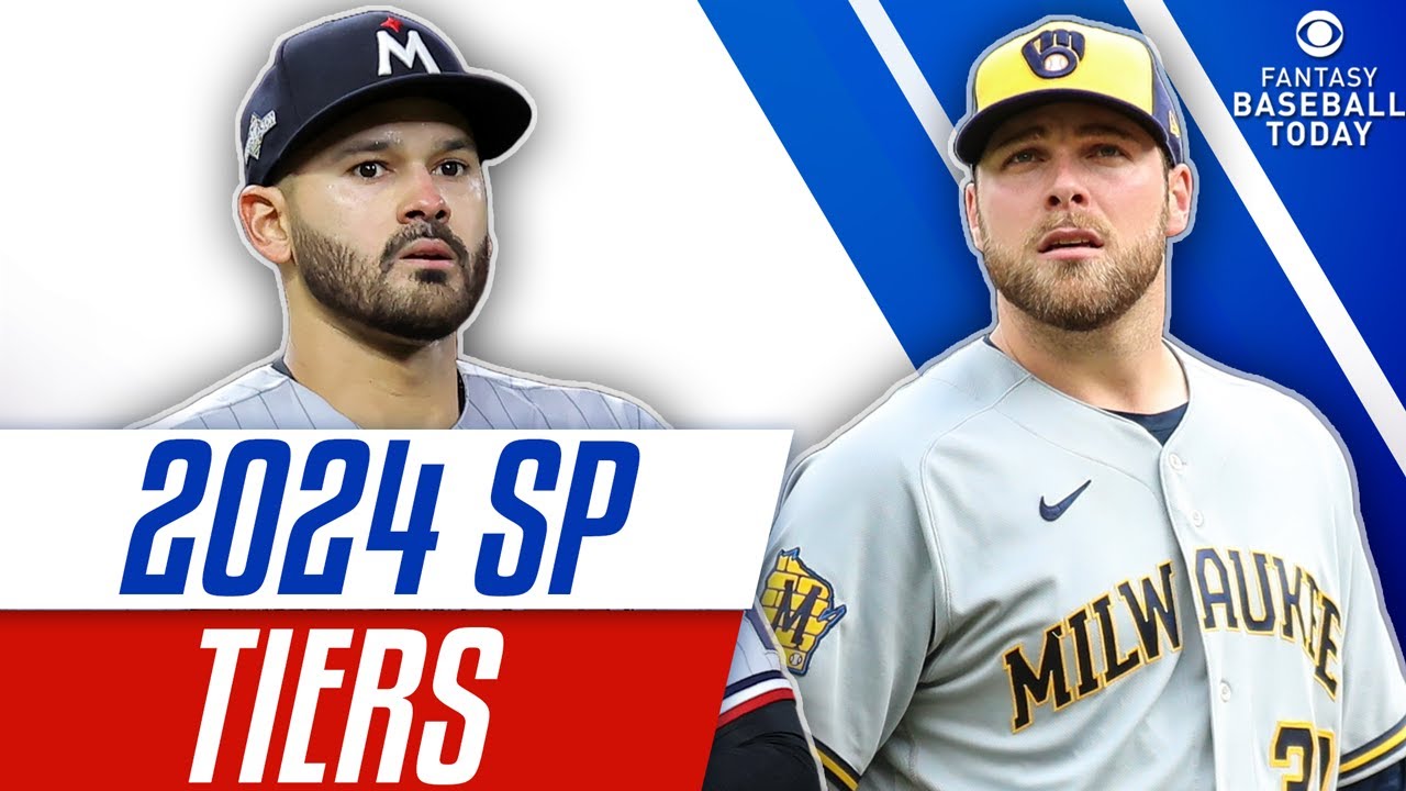 2024 starting pitcher tiers strategy adp and players to target