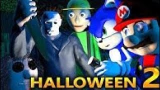 MICHAEL MYERS HALLOWEEN VS SONIC BALDI FIELD TRIP CHALLENGE 2 (official) Minecraft Horror Animation