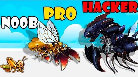 NOOB vs PRO vs HACKER - Insect Evolution Part 737 | Gameplay Satisfying Games (Android,iOS)