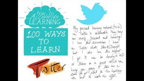 100 Ways to Learn #85 Twitter | The Learning and Performance Institute