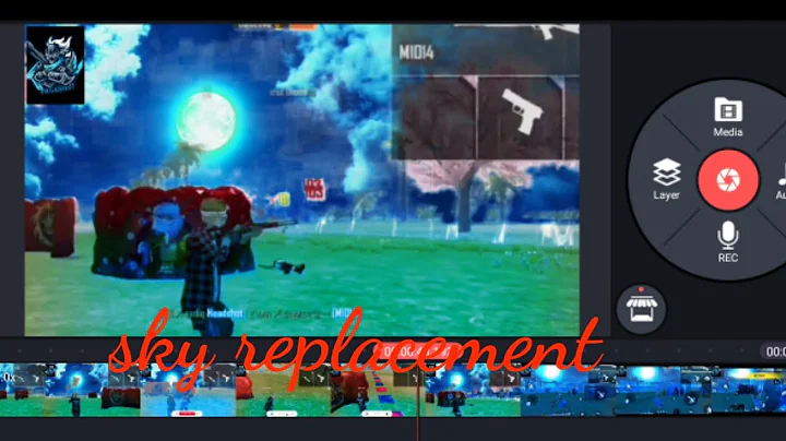 sky replacement vedio ||free fire sky  replcement || trend sky repalcement || op head short# free