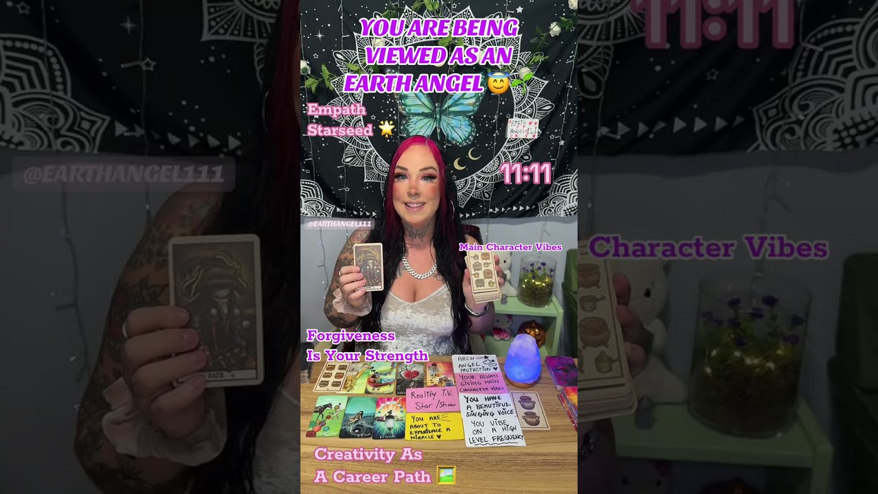 YOU ARE BEING VIEWED AS A HIGHLY RANKED EARTH ANGEL 😇 🌱 💕