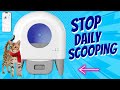 Fumoi Automatic Cat Litter Box Self Cleaning Litter Box Large Capacity for Multiple Cats, App Contro