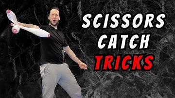 My favourite scissors catch -tricks with 3 clubs