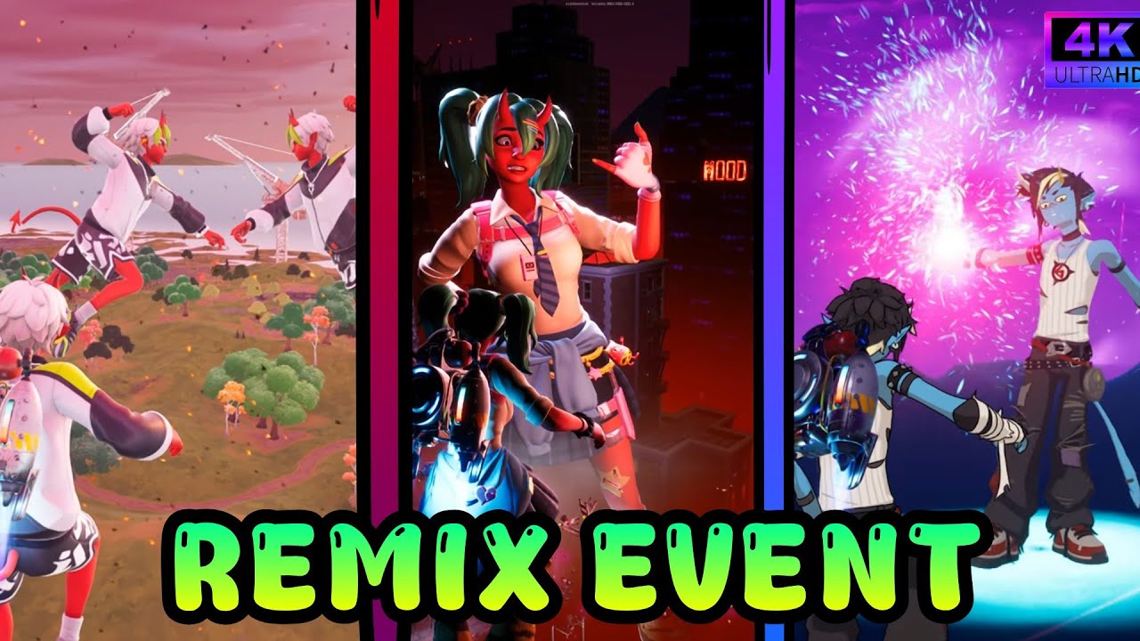 FORTNITE THE FINALE REMIX EVENT 2026 CHAPTER 2 REMIX "FANMADE" [4K ...