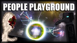 People Playground - O PORTAL DIMENSIONAL, MODs de SCP e BOMBA DOS PATOS!!!