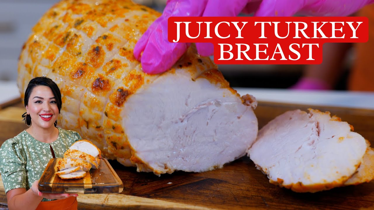 SUPER EASY!!! JUICY TURKEY BREAST ROAST RECIPE (small portion) Budget