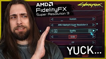 AMD FSR 3 Frame Generation FINALLY arrives to Cyberpunk 2077!! But it sucks...