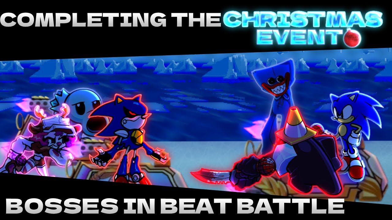 Completing The Christmas Event (Phase 1) Bosses In Beat Battle! - Beat Battle Full Mod!