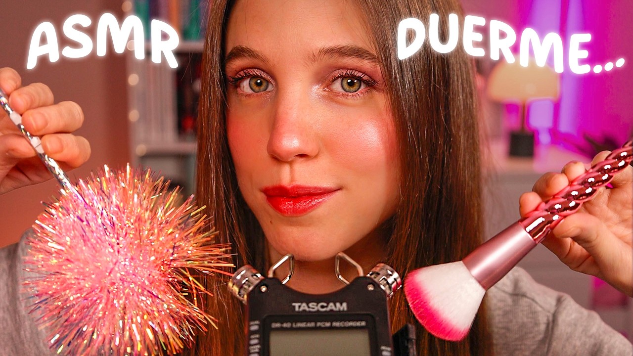 ASMR MASAJE RELAJANTE de OREJA A OREJA para dormir profundamente 👂🏻✨