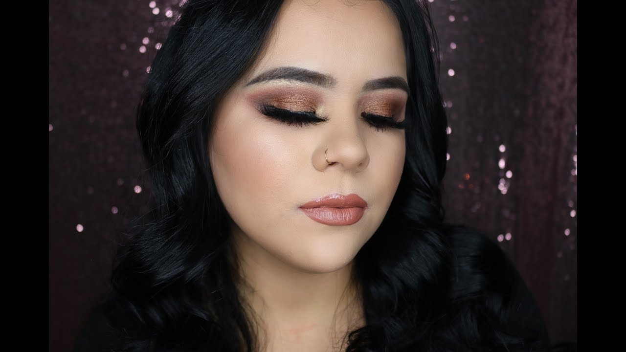 Fall makeup using ABH Prism Palette