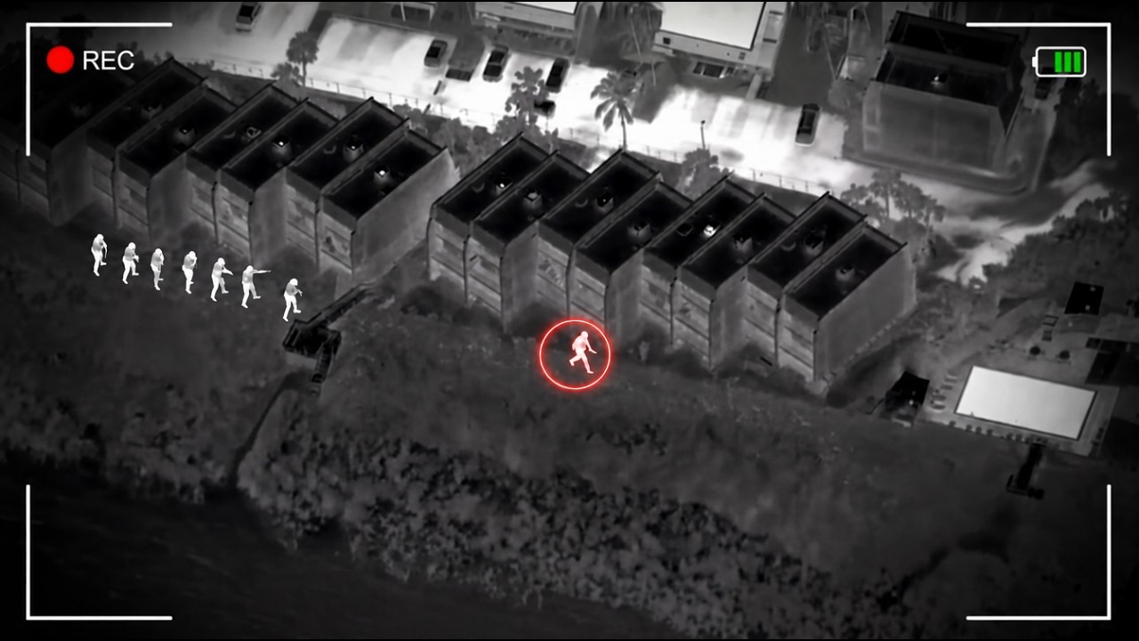 SUSPECT thinks he ESCAPED the COPS !