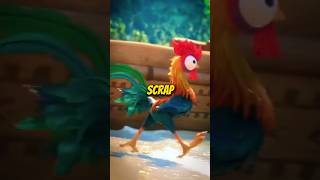 Beloved Moana character almost SCRAPPED from the film! #heihei #moana2 #disney #pixar #therock