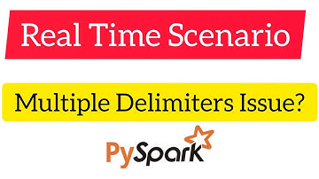 Pyspark Scenarios 11 : how to handle double delimiter or multi delimiters in pyspark #pyspark