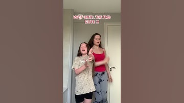 Thumbnail of Lil and Big Sis “Power X Heart attack” challenge #heartattack #power #littlemix #reels #thekksisters