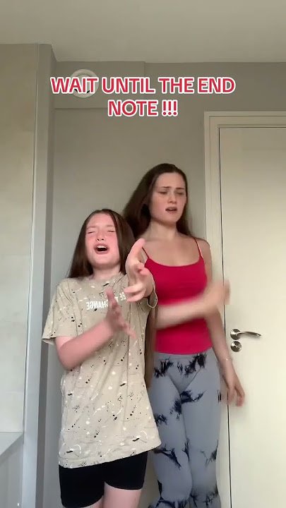 Lil and Big Sis “Power X Heart attack” challenge #heartattack #power #littlemix #reels #thekksisters