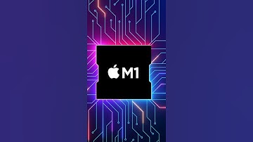 Apple M1 Futuristic Digital Circuit #shorts