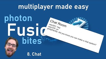 Game Dev Wants to Chat  - Fusion Chat Tutorial (Unity)