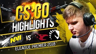 Csgo Highlights Navi Vs Mousesports, Liquid Eleague Premier 2018
