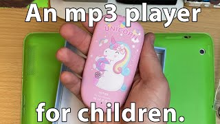 After Show: MP3 player for children.