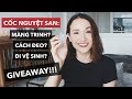 Chuyện cái cốc nguyệt san: Màng trinh, cách đeo, đi vệ sinh & giveaway