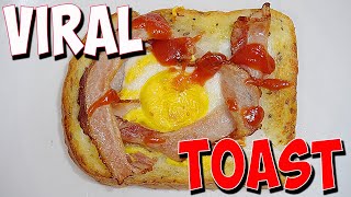 Air Fryer Bacon and Egg Toast in 10 mins – A viral recipe we have all been making for years!