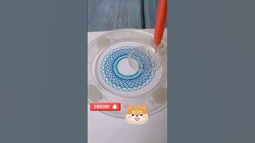 What does this pattern resemble??? Magic Ruler Small ruler, big wisdom #2024 #shorts #Spirograph 306