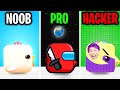 Can We Go NOOB vs PRO vs HACKER In SQUARE BIRD GAME!? (ALL LEVELS!)
