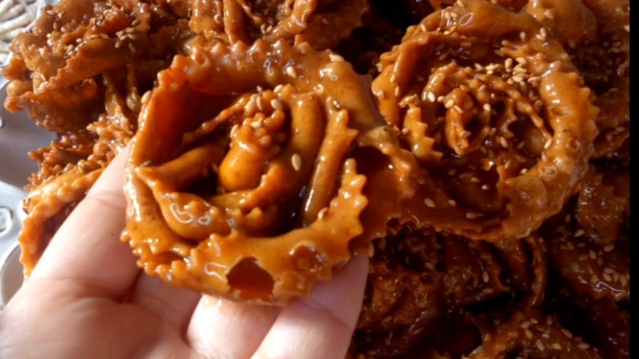 شباكية الوردة ✴️سجليها عندك لرمضان بلا كثرة التعقيدات وكثرة التشاباك خطيرة في الشكل والمداق